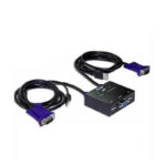 کی وی ام سوئیچ 2 پورت دی لینک KVM-221.