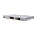 سوئیچ 24 پورت PoE سیسکو CBS250-24FP-4G.