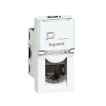 کیستون شبکه Cat 6 STP باریک یک ماژول لگراند 76563.