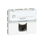 کیستون شبکه Cat 6 UTP پهن دو ماژول لگراند 76564.