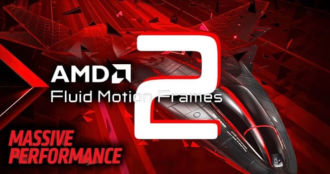 فناوری AMD Fluid Motion Frames 2 با کیفیت بهتر و تاخیر پایینتر معرفی شد