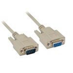 کابل سریال 10 متری لمونتک (RS232 نر و ماده)