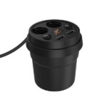 شارژر فندکی خودرو فنجانی دو پورت مدل (ofs-056)