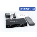 HDMI ماتریس 2*4 لمونتک