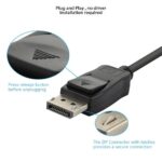 کابل تبديل DisplayPort به VGA لمونتک (dp to VGA)