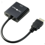 مبدل HDMI به VGA لمونتک همراه با کابل صدا و برق