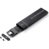 باکس هارد M.2 Type-c 6 GBPS دوشیار لمونتک