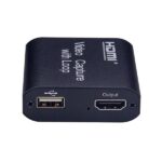 کارت کپچر اکسترنال HDMI UHD 4K*2K لمونتک