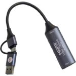 کارت کپچر اکسترنال HDMI مدل U3 تایپ سی Type-C و USB3.0